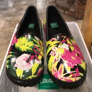 NIB Cougar Ruby Flora Waterproof Rain Shoe